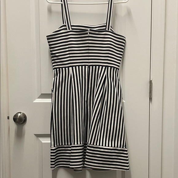 Black and White Striped Dress - Picture 2 of 6
